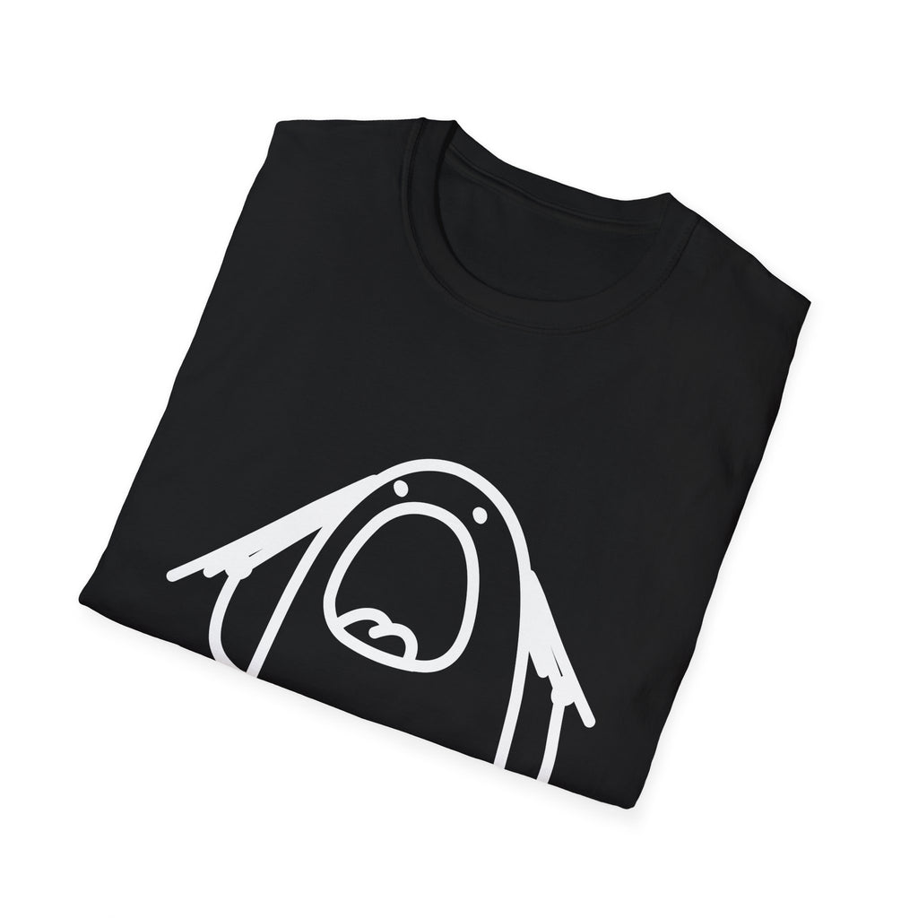Mental Wearfare Character T-Shirt — Minimalist Cute Graphic Tee