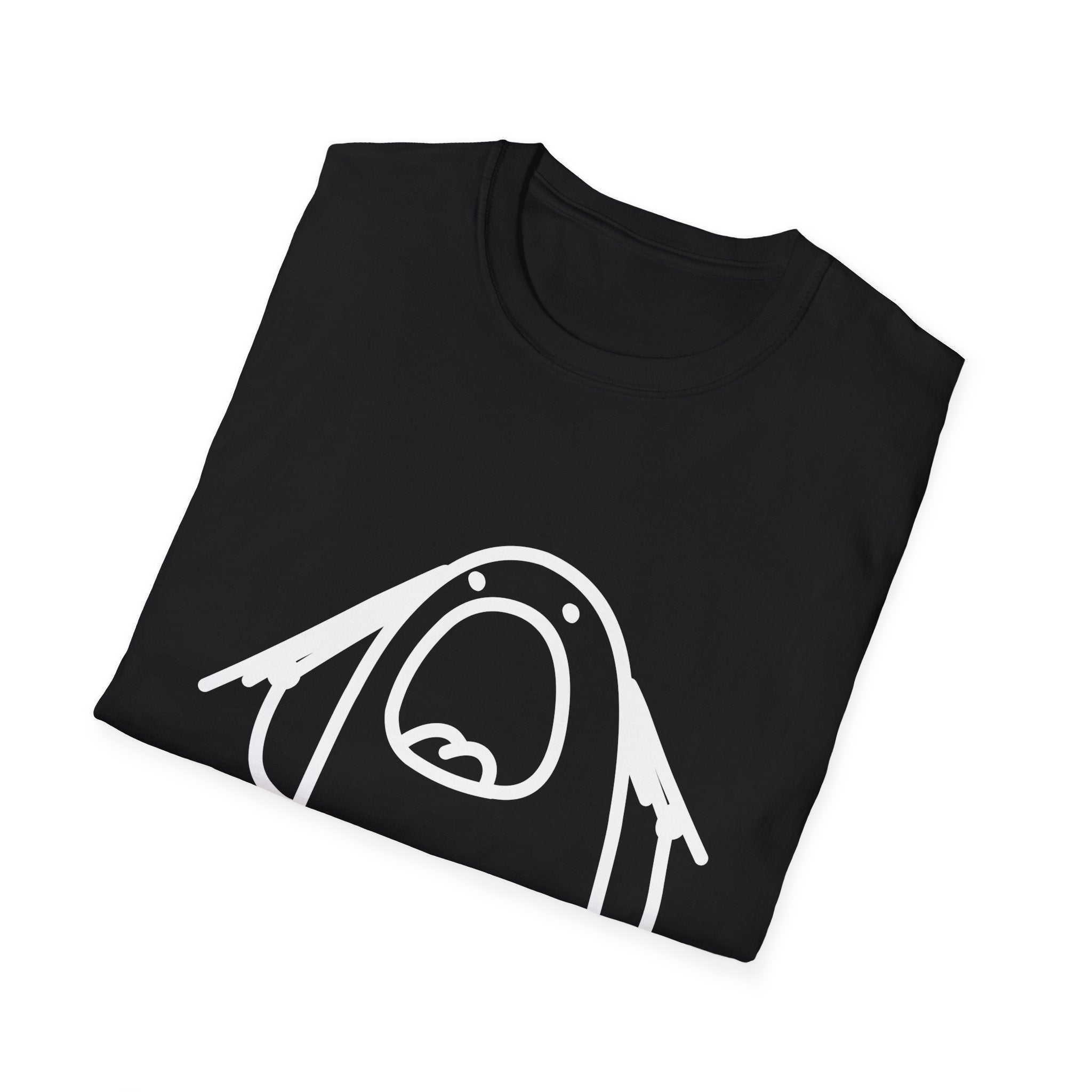 Mental Wearfare Character T-Shirt — Minimalist Cute Graphic Tee