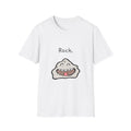 Rock Moods. Laughing Cartoon Rock Graphic T-Shirt — Funny Stone Illustration Tee
