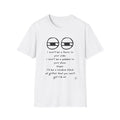 T-Shirt — "I'll Be a Random Fleck of Glitter" Funny Quote Tee
