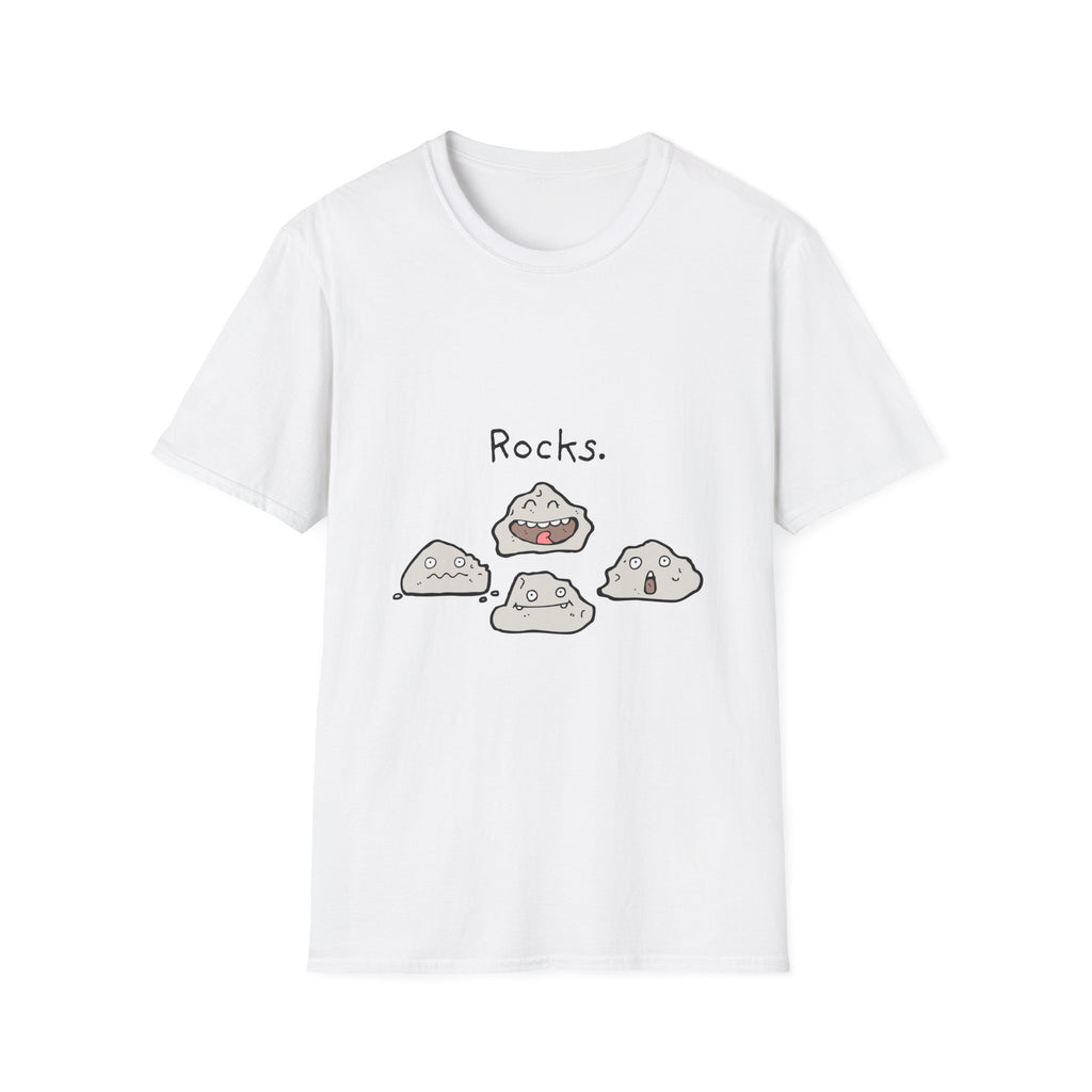 Rock Moods. What's Your Rock Mood? Graphic T-Shirt — Funny Geological Pet Rocks Tee