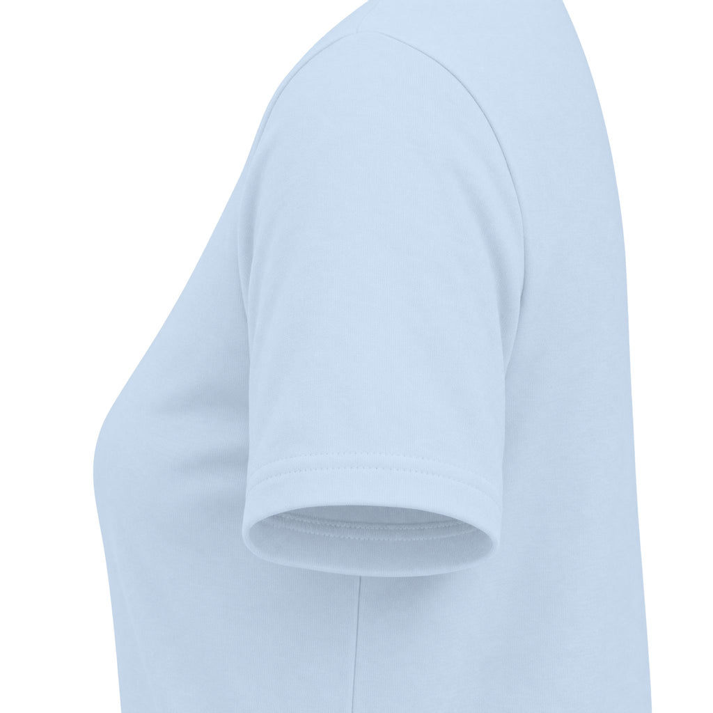 Women's White Crewneck T‑Shirt