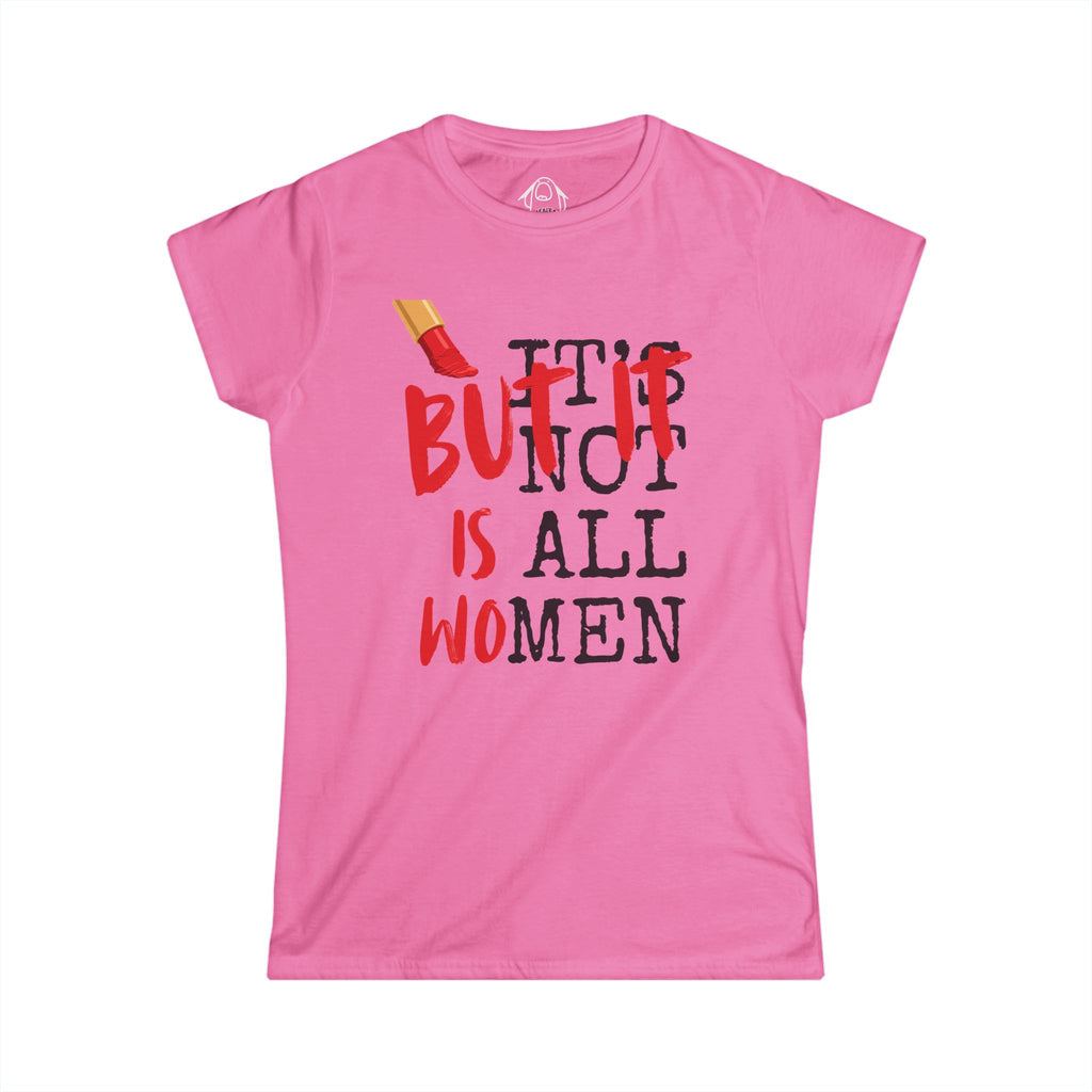 Women's White Crewneck T‑Shirt
