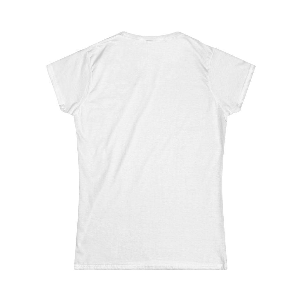Women's White Crewneck T‑Shirt