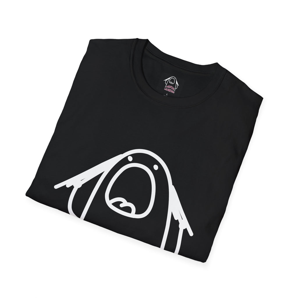 Mental Wearfare Character T-Shirt — Minimalist Cute Graphic Tee