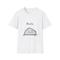 Rock Moods. Sad Cartoon Rock T-Shirt — Funny Minimalist Stone Graphic Tee