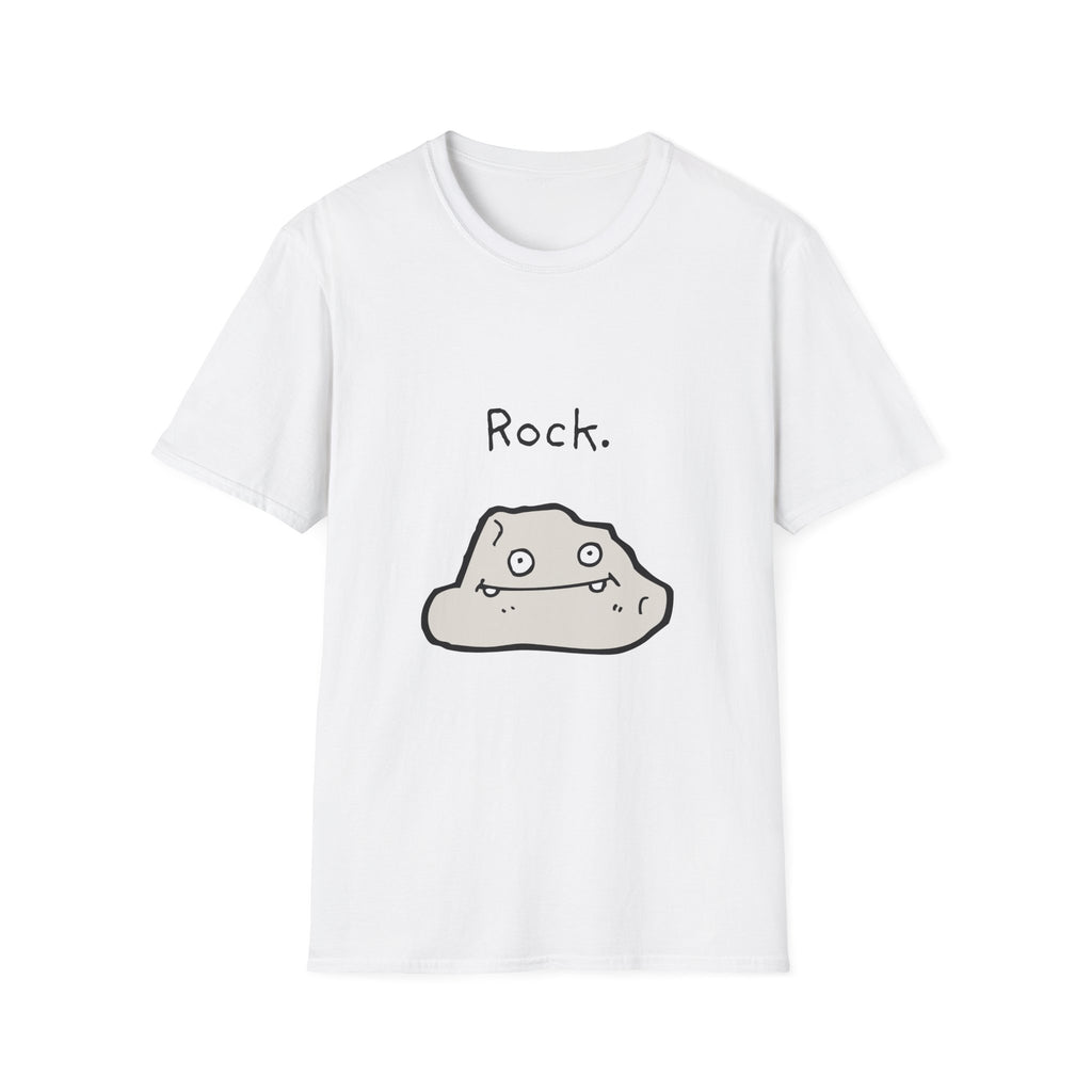 Rock Moods. Happy Cartoon Rock T-Shirt — Funny Nerdy Graphic Tee